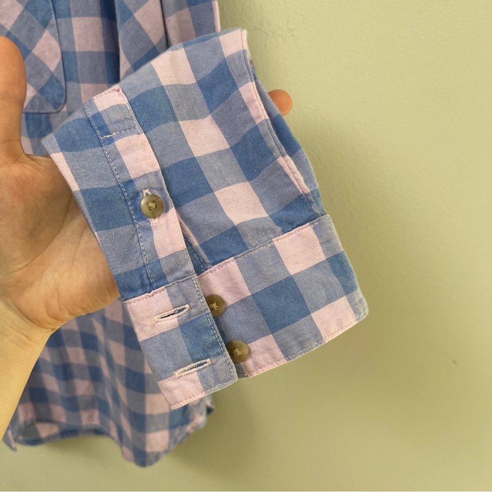 American Eagle Checkered Button Up - image 7